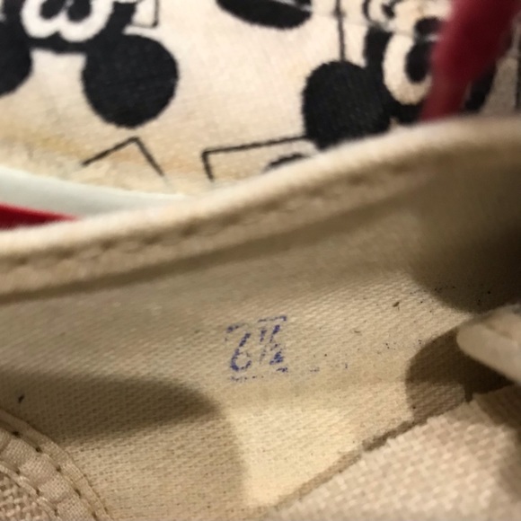 Mickey Mouse Tennis Shoes by Vans - Picture 5 of 10